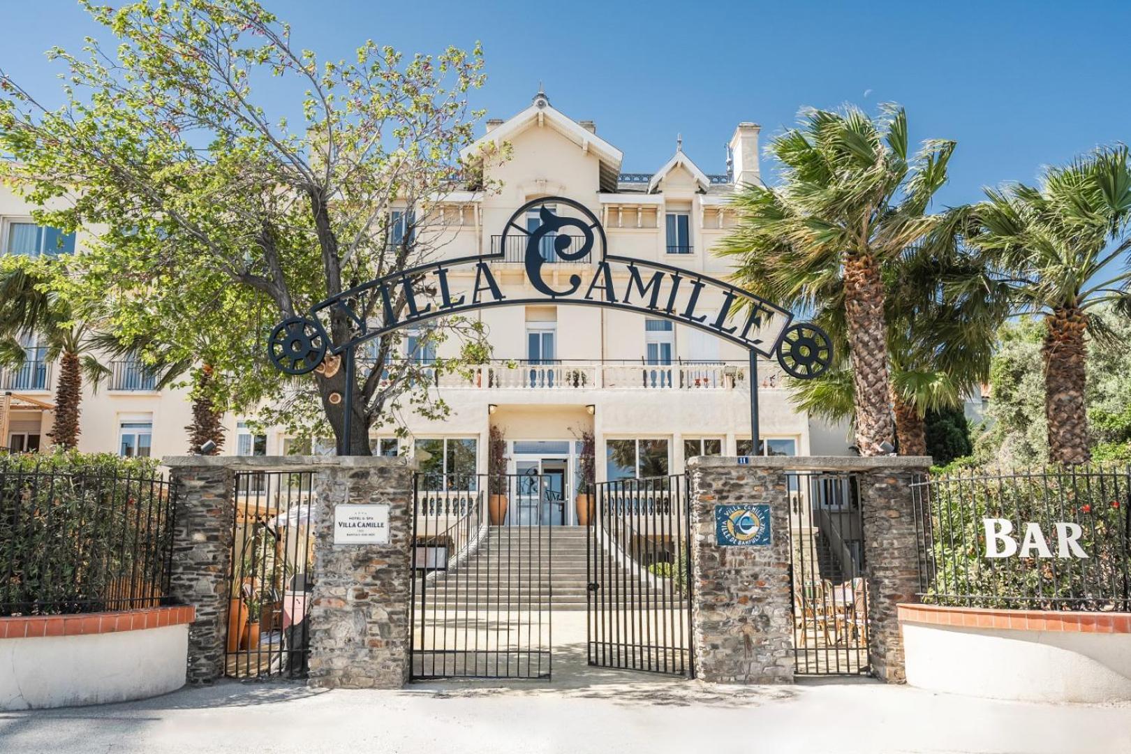 Villa Camille Hotel & Spa بانيول سور مير المظهر الخارجي الصورة