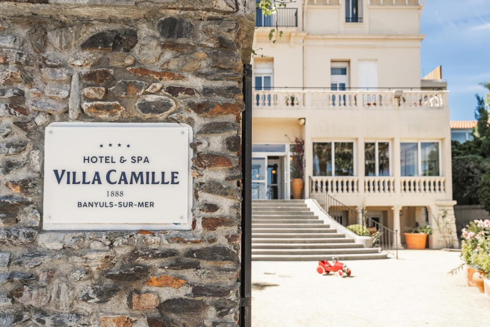 Villa Camille Hotel & Spa بانيول سور مير المظهر الخارجي الصورة