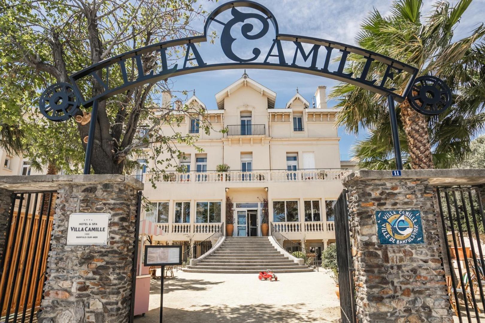 Villa Camille Hotel & Spa بانيول سور مير المظهر الخارجي الصورة